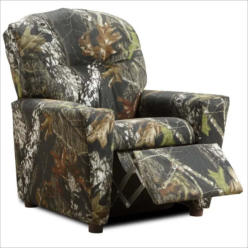 orange camo recliner